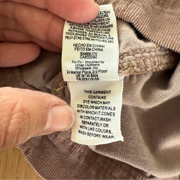 Free People Brown Corduroy Mini Skirt - {8} - Picture 9 of 9